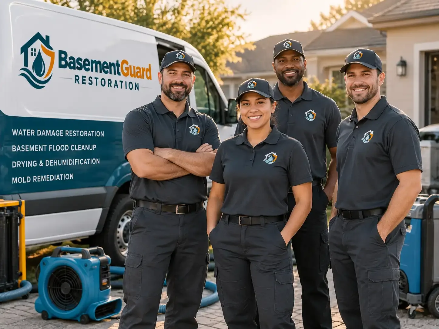 Basement Water Damage Restoration company in Burden, KS